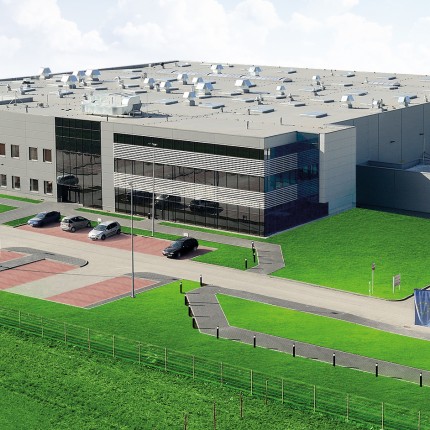 Inbetriebnahme der neuen Fabrik in Parzniew