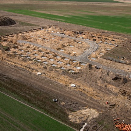 Construction of the new plant